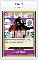 Graded - Stealth Black — PSA 10 graded overlay