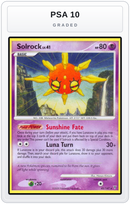 Graded - Solrock — PSA 10 graded overlay