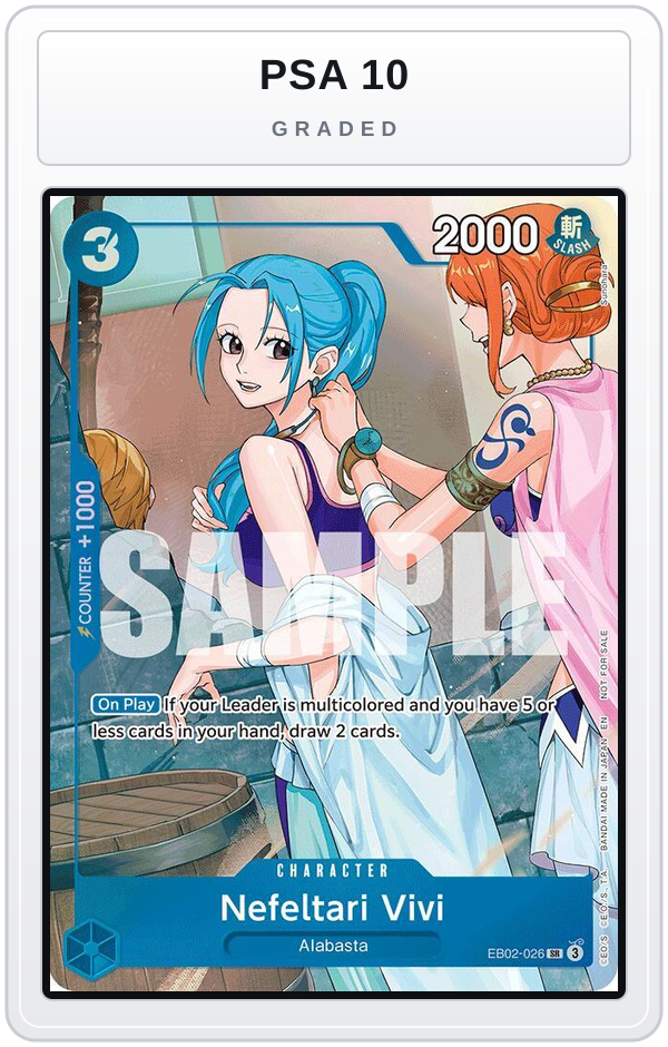 Graded - Nefeltari Vivi - EB02-026 — PSA 10 graded overlay