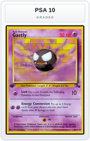 Graded - Gastly — PSA 10 graded overlay