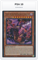 Graded - Veidos the Eruption Dragon of Extinction — PSA 10 graded overlay