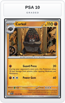 Graded - Carkol — PSA 10 graded overlay