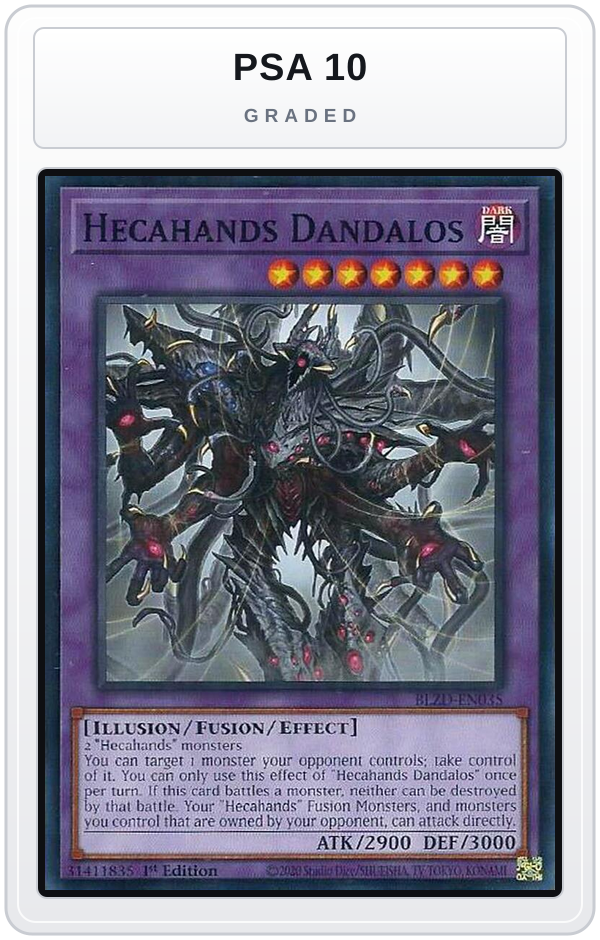 Graded - Hecahands Dandalos — PSA 10 graded overlay
