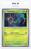 Graded - Dhelmise — PSA 10 graded overlay