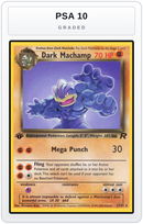 Graded - Dark Machamp (27) — PSA 10 graded overlay