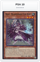 Graded - Beat, Bladesman Fur Hire — PSA 10 graded overlay