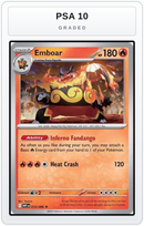 Graded - Emboar — PSA 10 graded overlay