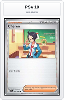 Graded - Cheren — PSA 10 graded overlay
