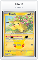 Graded - Pikachu - 033/128 — PSA 10 graded overlay