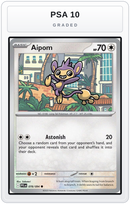 Graded - Aipom — PSA 10 graded overlay