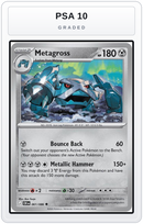 Graded - Metagross — PSA 10 graded overlay