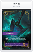Graded - Last Rites — PSA 10 graded overlay