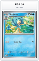 Graded - Simipour — PSA 10 graded overlay