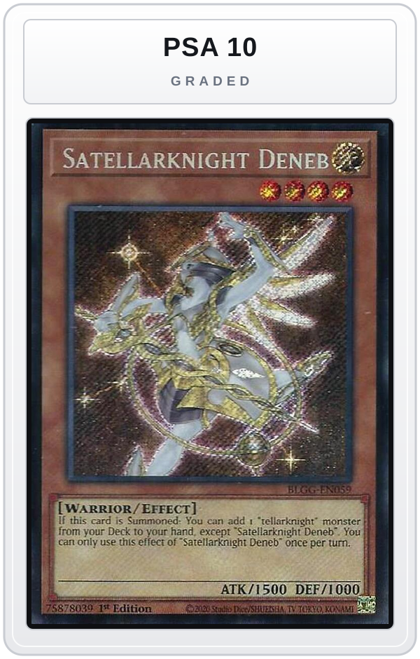Graded - Satellarknight Deneb — PSA 10 graded overlay