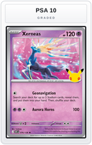 Graded - Xerneas — PSA 10 graded overlay