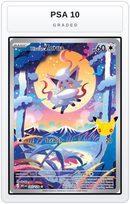 Graded - Hisuian Zorua — PSA 10 graded overlay
