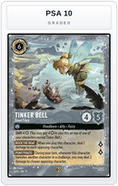 Graded - Tinker Bell - Giant Fairy — PSA 10 graded overlay