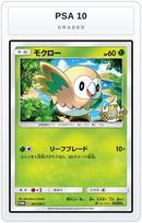 Graded - Rowlet - 204/SM-P — PSA 10 graded overlay