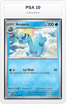 Graded - Amaura — PSA 10 graded overlay
