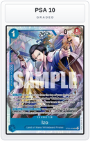Graded - Izo — PSA 10 graded overlay