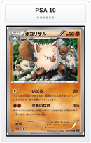 Graded - Primeape — PSA 10 graded overlay