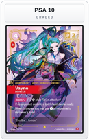 Graded - Vayne - Hunter (Overnumbered) — PSA 10 graded overlay
