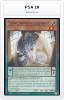 Graded - Vulmina, Statue of the Sacred Dragon — PSA 10 graded overlay