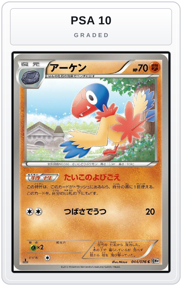 Graded - Archen — PSA 10 graded overlay