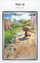 Graded - Paldean Wooper — PSA 10 graded overlay