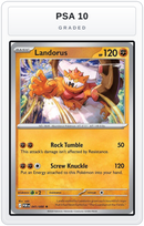 Graded - Landorus — PSA 10 graded overlay