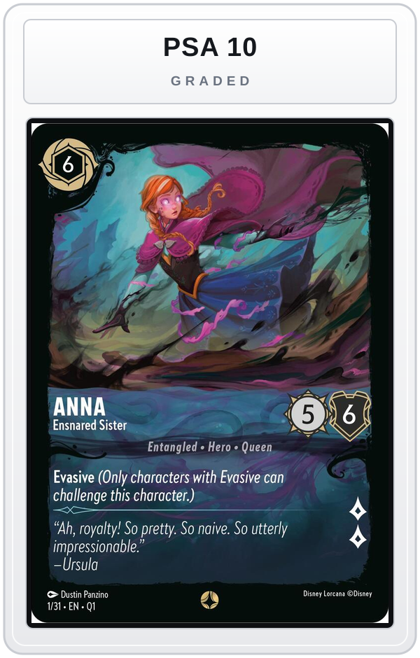 Graded - Anna - Ensnared Sister — PSA 10 graded overlay