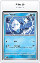 Graded - Vanillite — PSA 10 graded overlay