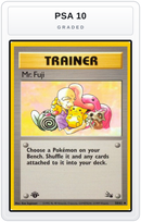 Graded - Mr. Fuji — PSA 10 graded overlay