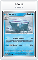 Graded - Avalugg — PSA 10 graded overlay