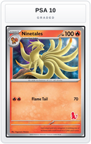 Graded - Ninetales — PSA 10 graded overlay