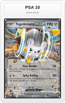 Graded - Togedemaru ex — PSA 10 graded overlay