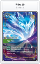 Graded - Fox-Fire — PSA 10 graded overlay