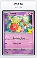 Graded - Comfey — PSA 10 graded overlay