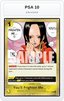 Graded - You'll Frighten Me... — PSA 10 graded overlay