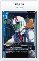 Graded - Amuro Ray — PSA 10 graded overlay