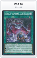 Graded - Radiant Typhoon Ascendance — PSA 10 graded overlay