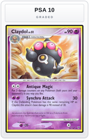 Graded - Claydol — PSA 10 graded overlay
