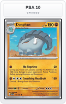 Graded - Donphan — PSA 10 graded overlay