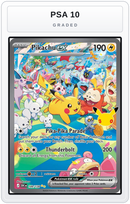 Graded - Pikachu ex - 149/128 — PSA 10 graded overlay