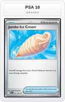 Graded - Jumbo Ice Cream — PSA 10 graded overlay