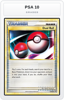 Graded - Dual Ball — PSA 10 graded overlay