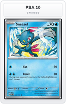 Graded - Sneasel — PSA 10 graded overlay