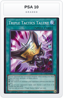 Graded - Triple Tactics Talent — PSA 10 graded overlay