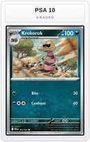 Graded - Krokorok — PSA 10 graded overlay