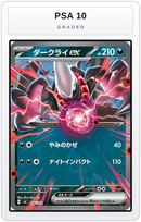 Graded - Darkrai ex — PSA 10 graded overlay